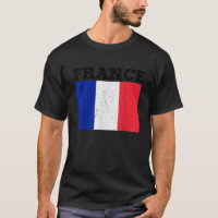 French France Flag Pride French Flag T Shirt