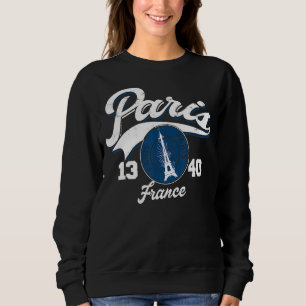 French France Paris Bonjour Marseille Monaco Eiffe Sweatshirt