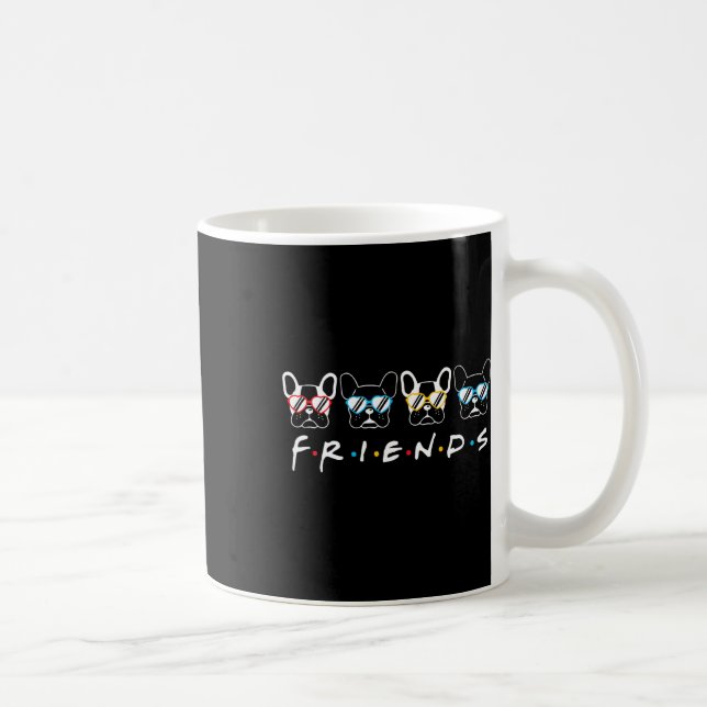 French Friends Bulldog Lover Gift  Coffee Mug (Right)