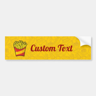 French Fries Bumper Sticker
