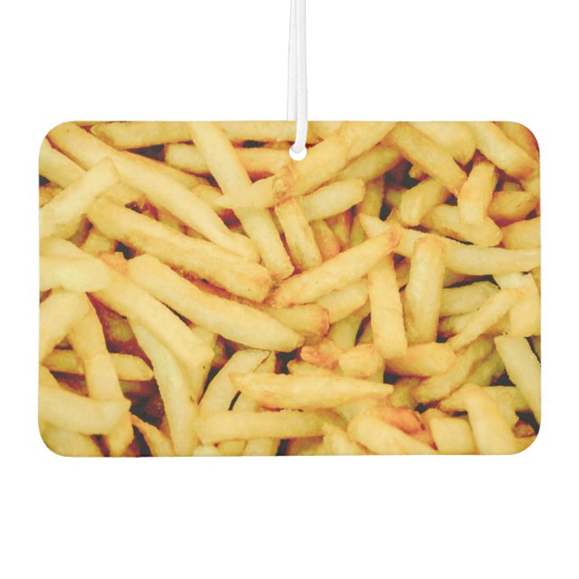French Fries Car Air Freshener (Front)