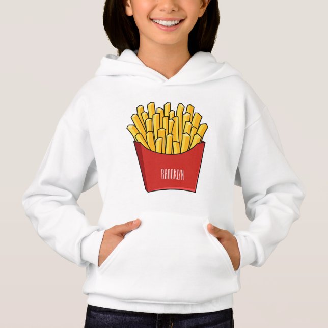French fries cartoon illustration (Front)