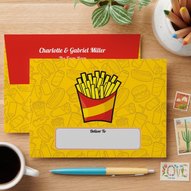 French Fries Envelope (Desk)
