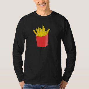 French Fries  For Men Women Funny Men Women Fires T-Shirt