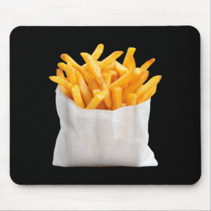 French Fries Fry Funny Halloween Food Costume Mouse Mat