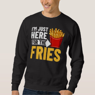 French Fries Fryer Cutter Recipe Oven Sweatshirt