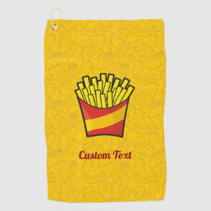French Fries Golf Towel