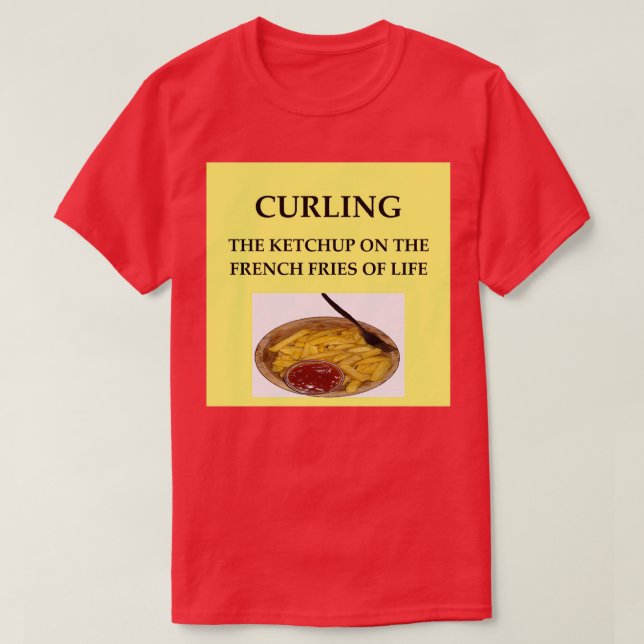 French Fries Joke T-Shirt (Design Front)