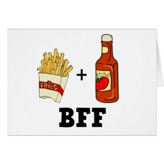French fries & Ketchup BFF