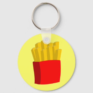French Fries Key Ring