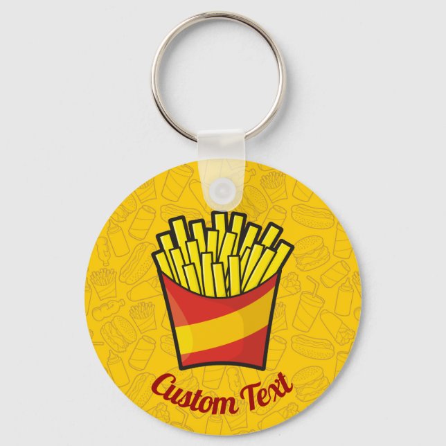 French Fries Keychain (Front)