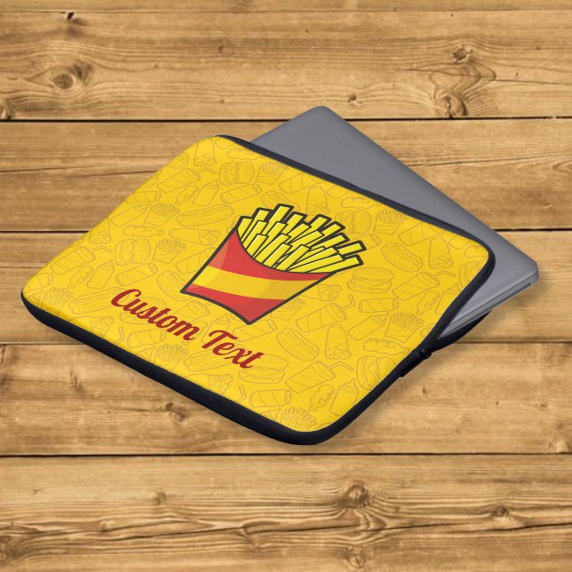 French Fries Laptop Sleeve (Creator Uploaded)
