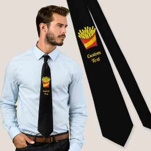 French Fries Neck Tie