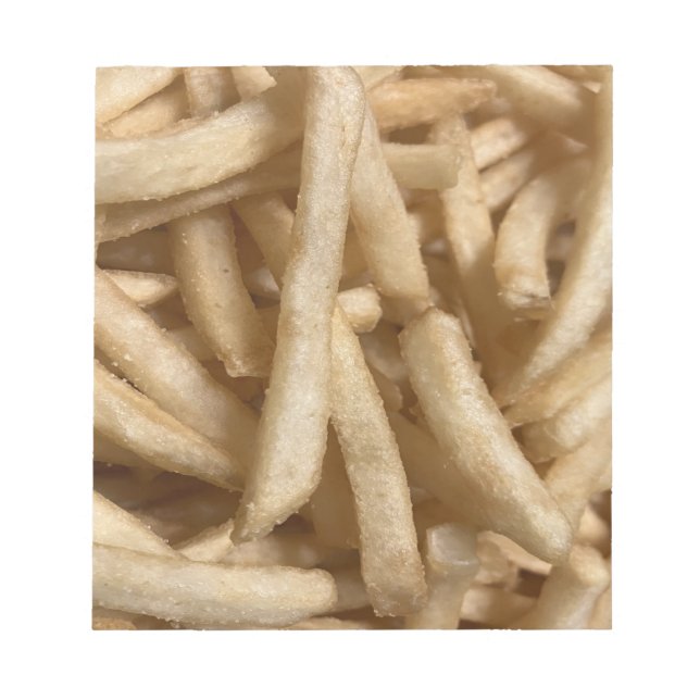 French Fries Notepad (Front)