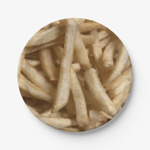 French Fries Paper Plate
