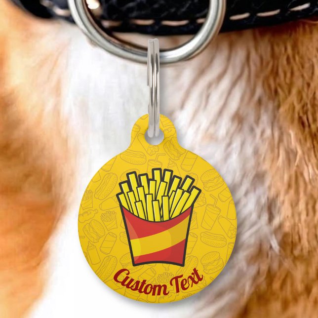 French Fries Pet Tag (Creator Uploaded)