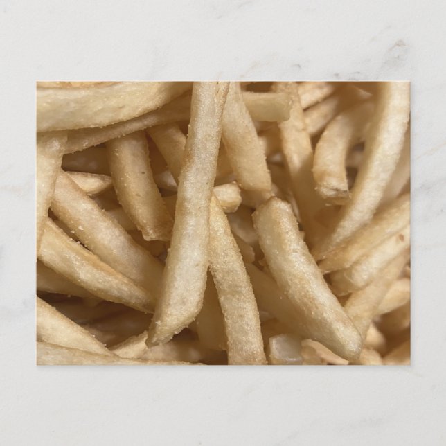 French Fries Postcard (Front)