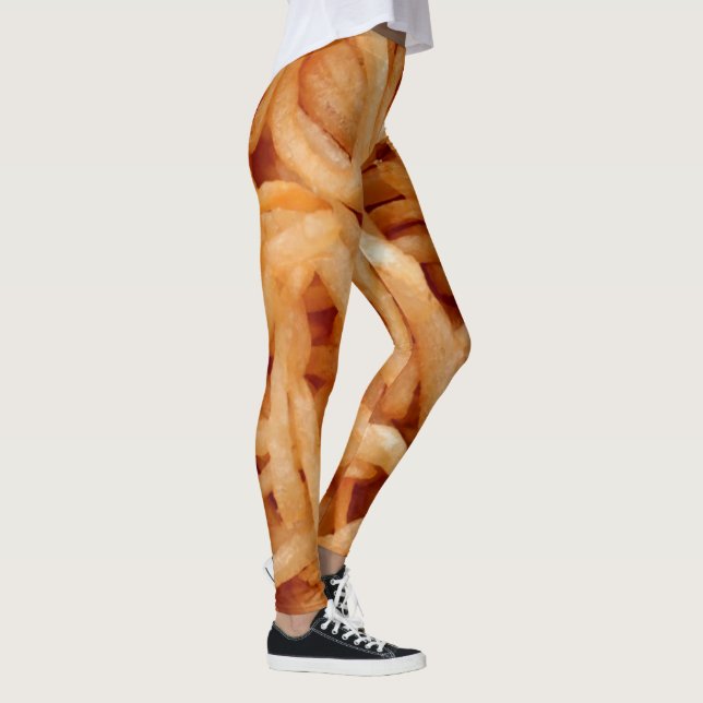 French Fries Potato Fry Leggings (Right)