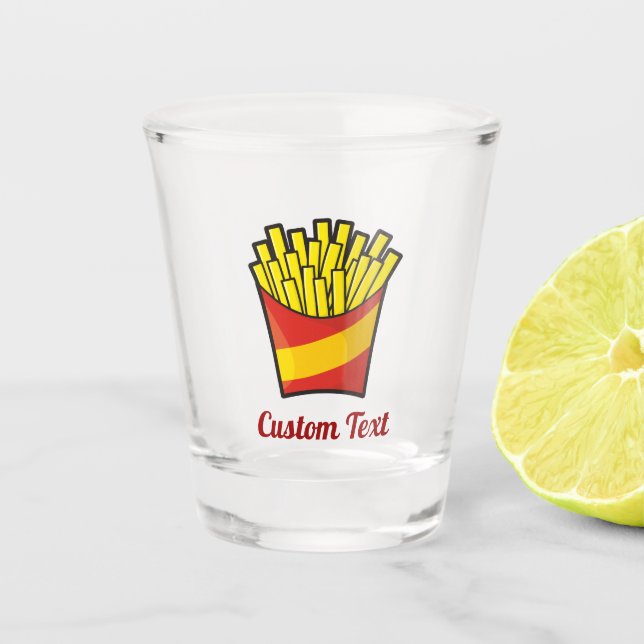 French Fries Shot Glass (Front)