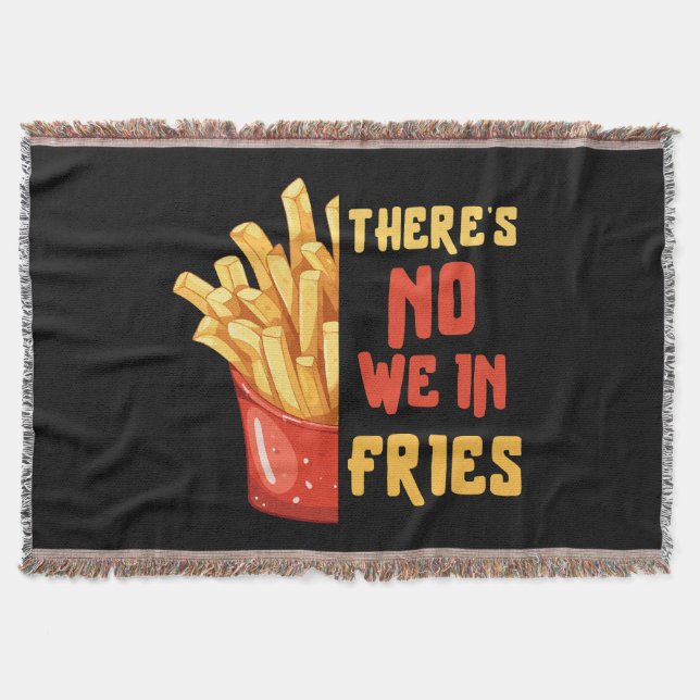 French-fries Throw Blanket (Front)