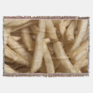 French Fries Throw Blanket