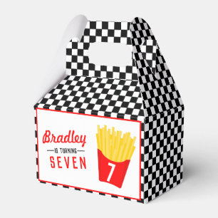 French Fry Kids Birthday Party Favour Box