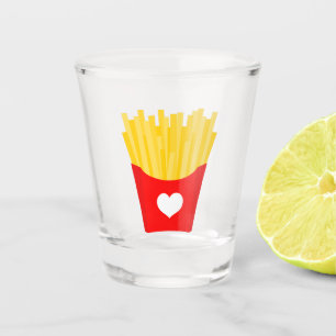 French Fry Love Shot Glass