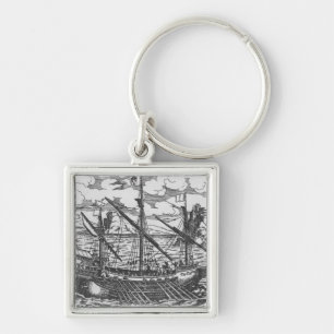 French galley key ring
