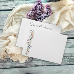 French Garden Party flower Envelope