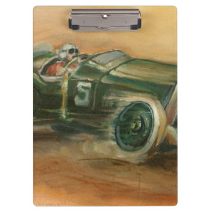 French Grand Prix Racecar by Ethan Harper Clipboard