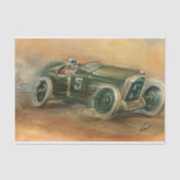 French Grand Prix Racecar by Ethan Harper
