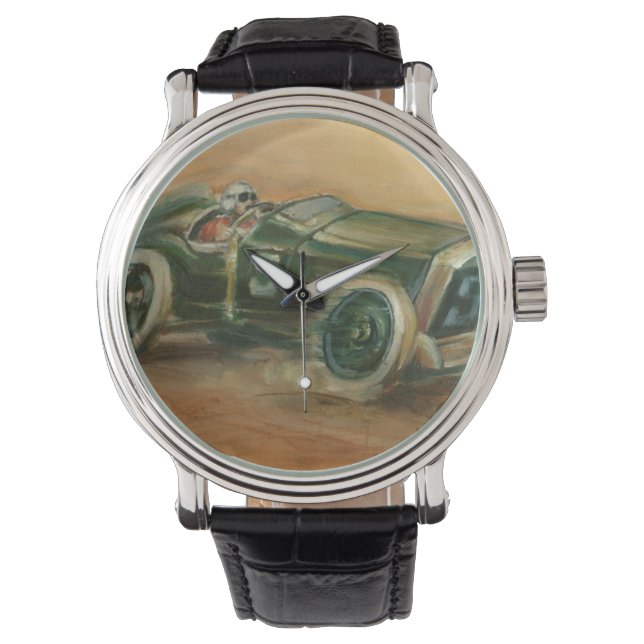 French Grand Prix Racecar by Ethan Harper Watch (Front)