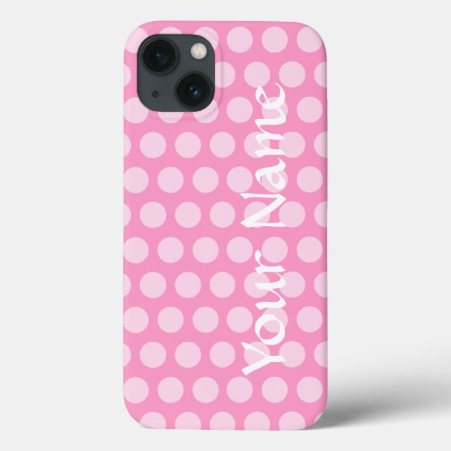 French Grey Moroccan Moods Dots Case-Mate iPhone Case (Back)
