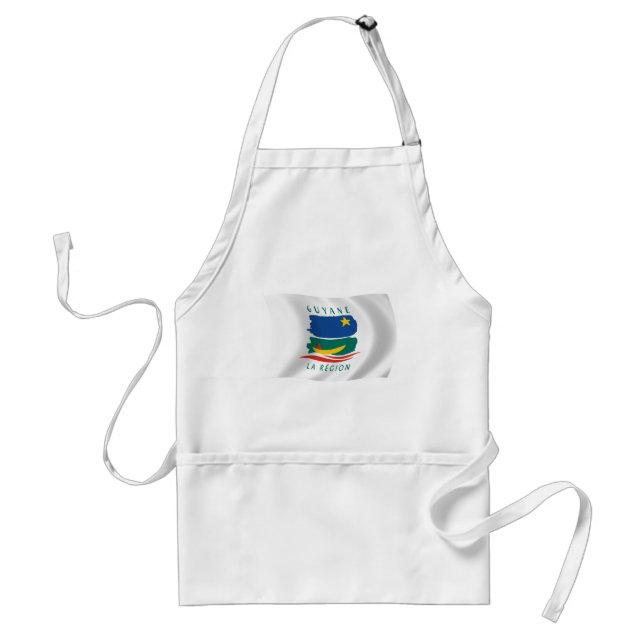 French Guiana Flag Apron (Front)