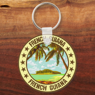 French Guiana                                      Key Ring
