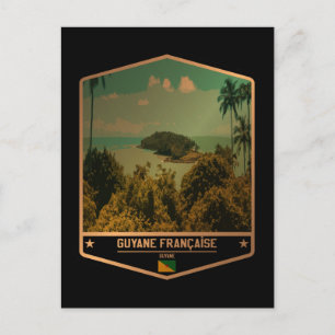 French Guyana Postcard