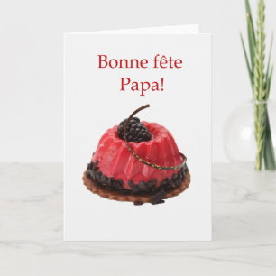 French Happy Father's day Card