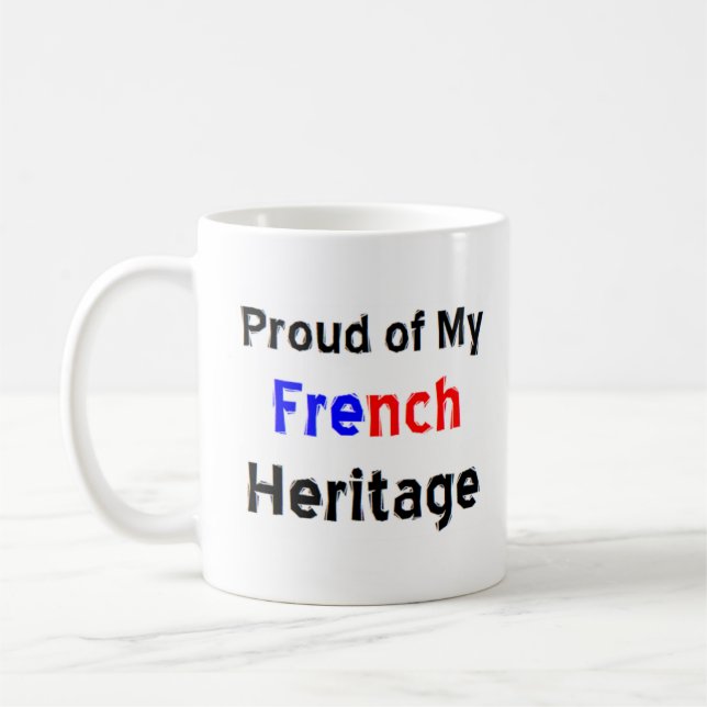 french heritage coffee mug (Left)
