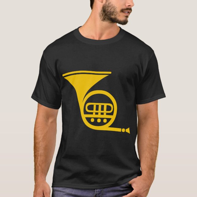 French Horn - Amber T-Shirt (Front)