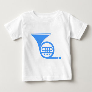 French Horn - Baby Blue T-Shirt