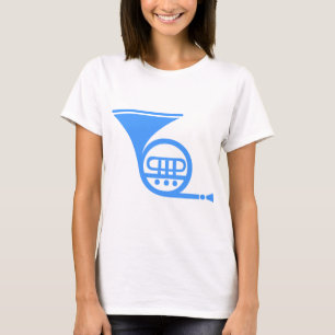 French Horn - Baby Blue T-Shirt