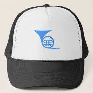 French Horn - Baby Blue Trucker Hat