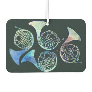 French Horn Band Class                             Car Air Freshener