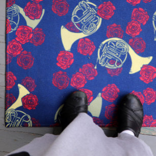 French Horn Band Doormat