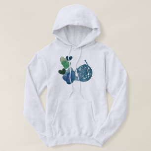 French Horn Band Music Class Hoodie