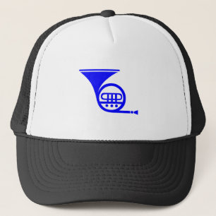 French Horn - Blue Trucker Hat