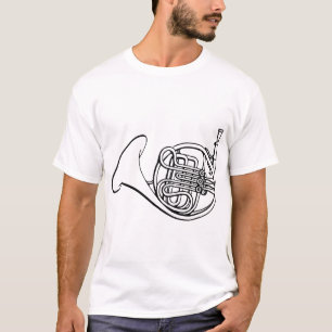 French Horn brass band music T-Shirt