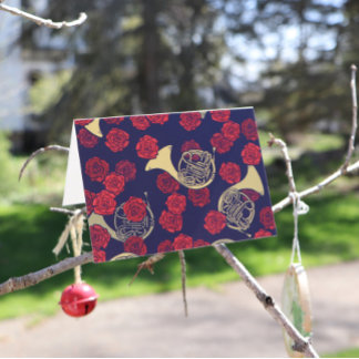 French Horn Card
