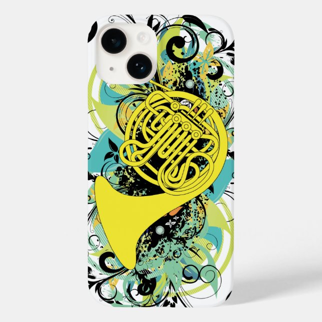 French Horn Case-Mate iPhone Case (Back)