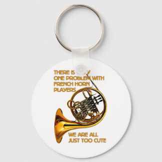 French Horn Cutie Key Ring